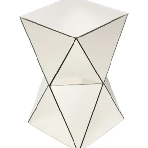 Best KARE Design Side Table Luxury Triangle Pearl 32x32cm