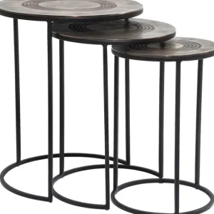Hot KARE Design Side Table Marrakesh Ø48cm (3/Set)