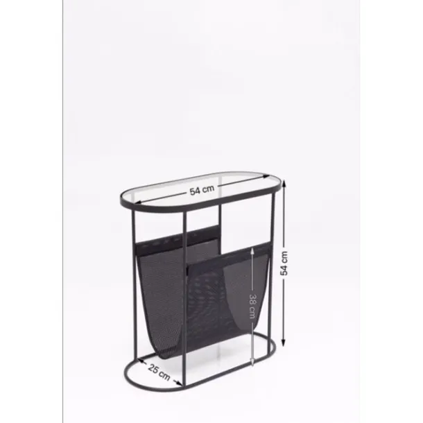side_table_mesh_journal_x_2.webp Discount KARE Design Side Table Mesh Journal 54x25cm