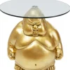 Discount KARE Design Side Table Monk Gold Ø54cm