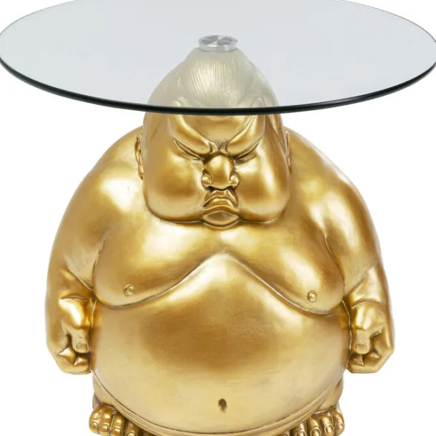 side_table_monk_gold_cm_0.webp Discount KARE Design Side Table Monk Gold Ø54cm