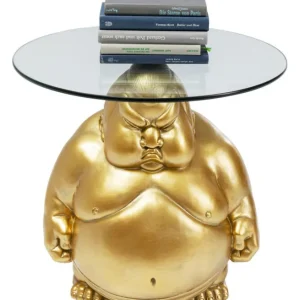 Discount KARE Design Side Table Monk Gold Ø54cm