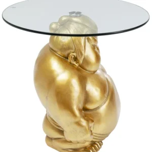 Discount KARE Design Side Table Monk Gold Ø54cm