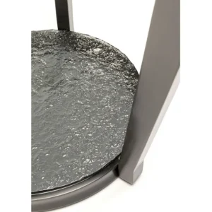 Discount KARE Design Side Table Monocolo Graphite Ø50cm