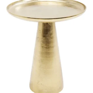 Sale KARE Design Side Table Plateau Uno Brass Ø45cm