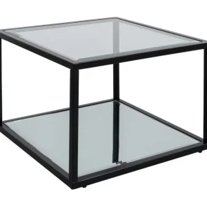 Fashion KARE Design Side Table Quadro Black 50x50cm