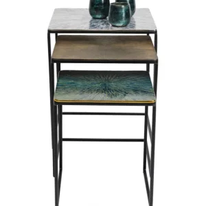 Discount KARE Design Side Table Ray Square (3/Set)