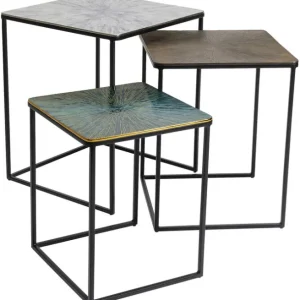 Discount KARE Design Side Table Ray Square (3/Set)
