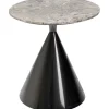 New KARE Design Side Table Rita Black Ø50cm