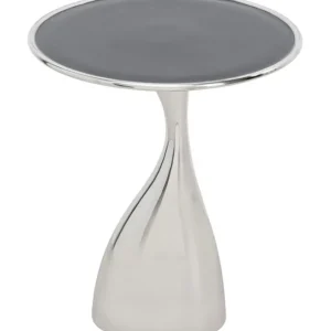 Fashion KARE Design Side Table Spacey Silver Ø36cm