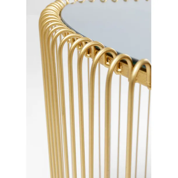 side_table_wire_triangle__7.webp Online KARE Design Side Table Wire Triangle Gold (2/Set)