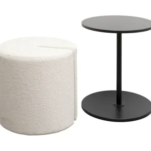 New KARE Design Side Table with Stool Better Together (2-part)