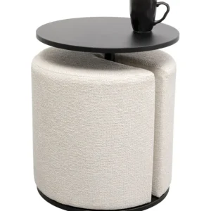 New KARE Design Side Table with Stool Better Together (2-part)