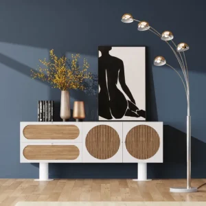 Best KARE Design Sideboard Atomic White 183x76cm