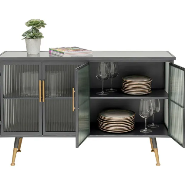sideboard_la_gomera__door_5.webp Clearance KARE Design Sideboard La Gomera 4 Doors