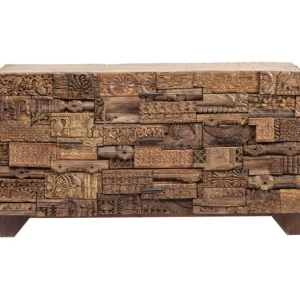Outlet KARE Design Sideboard Shanti Surprise Puzzle Nature