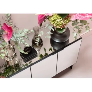 Online KARE Design Sideboard Soran Black 160x45cm