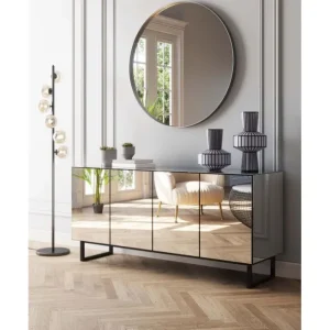 Online KARE Design Sideboard Soran Black 160x45cm