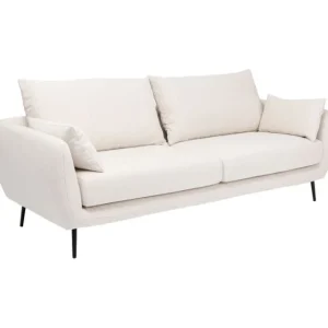 Outlet KARE Design Sofa Amalfi 2-Seater Cream 219cm