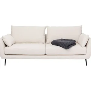 Outlet KARE Design Sofa Amalfi 2-Seater Cream 219cm
