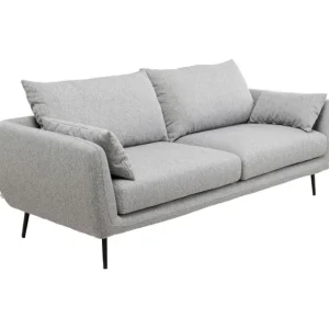Fashion KARE Design Sofa Amalfi 2-Seater Grey 219cm