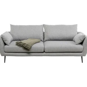 Fashion KARE Design Sofa Amalfi 2-Seater Grey 219cm