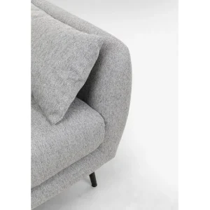 Fashion KARE Design Sofa Amalfi 2-Seater Grey 219cm