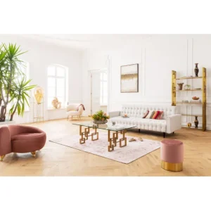 Discount KARE Design Sofa Bed Milchbar Beige 219cm