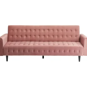 Outlet KARE Design Sofa Bed Milchbar Mauve 219cm