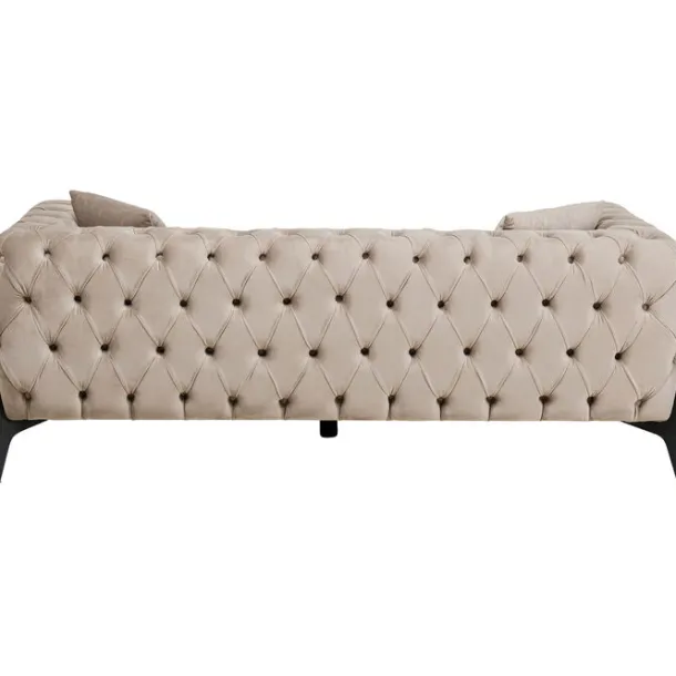 sofa_bellissima_seater_ve_5.webp Online KARE Design Sofa Bellissima 2-Seater Velvet Taupe 200cm