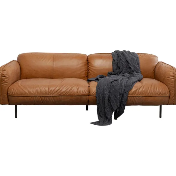 sofa_calgary_smart_leathe_2.webp Sale KARE Design Sofa Calgary Smart Leather Light Brown 228cm