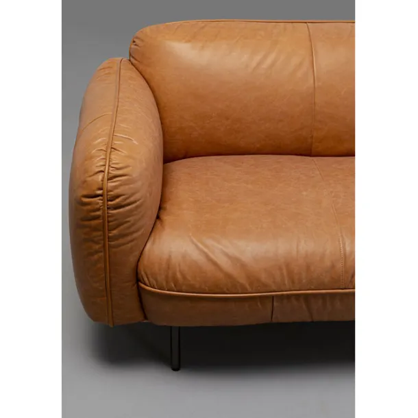 sofa_calgary_smart_leathe_5.webp Sale KARE Design Sofa Calgary Smart Leather Light Brown 228cm