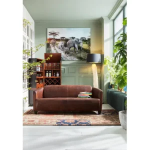 Best KARE Design Sofa Cigar Lounge 3-Seater