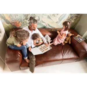 Fashion KARE Design Sofa Cubetto 3-Seater 220cm