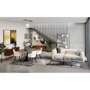 Sale KARE Design Sofa Cubetto 3-Seater Cream 220cm