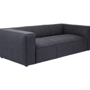 Online KARE Design Sofa Cubetto 3-Seater Dark Grey 220cm
