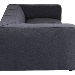 Online KARE Design Sofa Cubetto 3-Seater Dark Grey 220cm