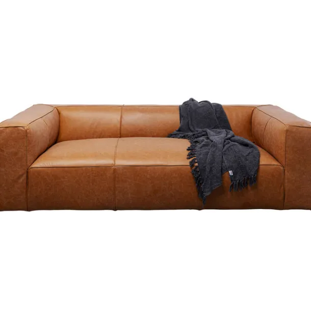sofa_cubetto_smart_leathe_2.webp Sale KARE Design Sofa Cubetto Smart Leather Light Brown 220cm