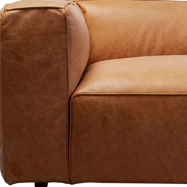 sofa_cubetto_smart_leathe_5.webp Sale KARE Design Sofa Cubetto Smart Leather Light Brown 220cm
