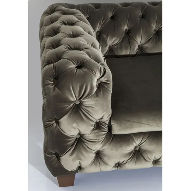 sofa_desire_seater_khaki_6.webp Fashion KARE Design Sofa Desire 3-Seater Khaki