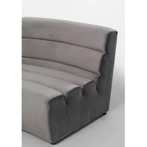 Online KARE Design Sofa Element Wave Grey