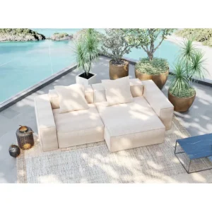 Clearance KARE Design Sofa Kalua 2-Seater Outdoor Linnen