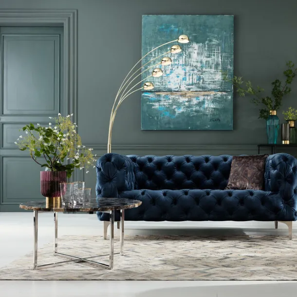 sofa_look_seater_velvet_b_2.webp Fashion KARE Design Sofa Look 2-Seater Velvet Blue