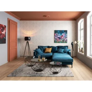Online KARE Design Sofa Lullaby 2-Seater Bluegreen