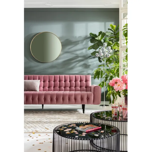sofa_milchbar_seater_velv_2.webp Best KARE Design Sofa Milchbar 3-Seater Velvet Mauve
