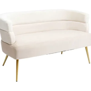 Hot KARE Design Sofa Sandwich 2-Seater Cream 125cm