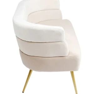 Hot KARE Design Sofa Sandwich 2-Seater Cream 125cm