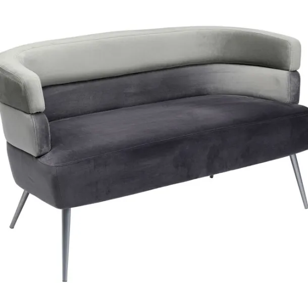 sofa_sandwich_seater_grey_3.webp Best KARE Design Sofa Sandwich 2-Seater Grey