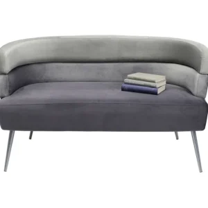 Best KARE Design Sofa Sandwich 2-Seater Grey