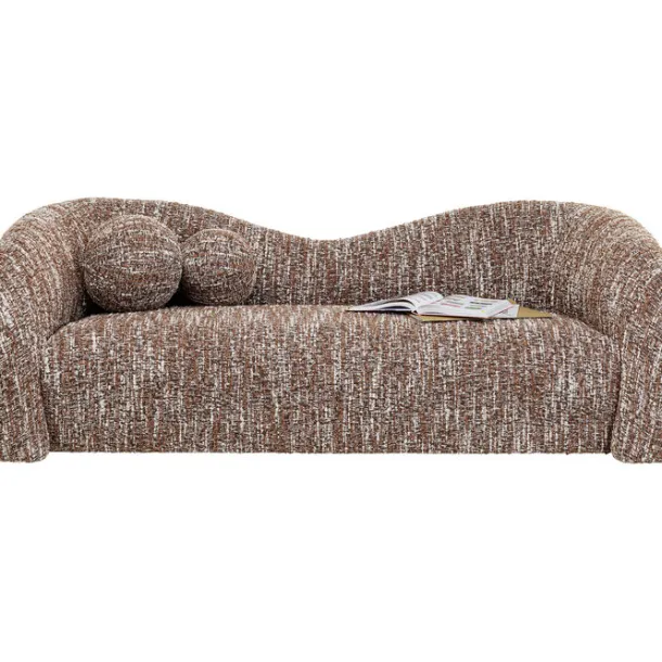 sofa_seater_livia_melange_0.webp New KARE Design Sofa 2-Seater Livia Melange Brown 201cm
